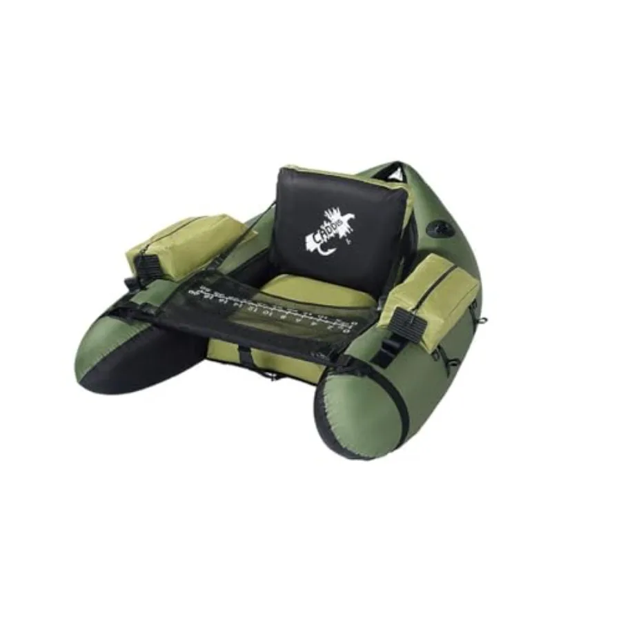 

Sports Fishing and Angling Float Tube in Black for Durability and Stability