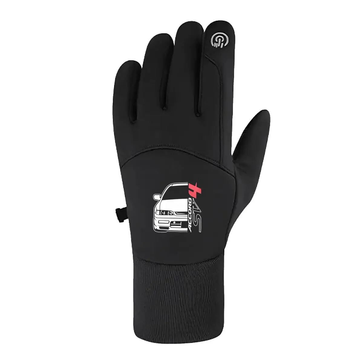 

Accord Car Outline Art Удобные зимние перчатки для езды на велосипеде, бега, ежедневного использования