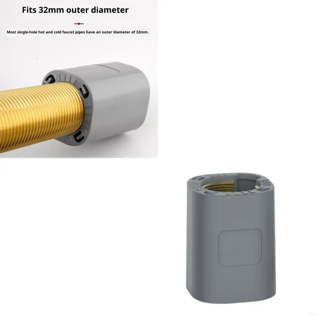 

Крепежные гайки для крана с горячей и холодной водой Пластиковая контргайка для крана Легко устанавливается