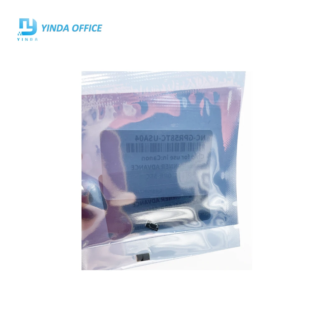 4 قطعة CMYK GPR58 رقاقة الشكل الأصلي EXV55T NPG76 رقاقة الحبر الولايات المتحدة الأمريكية نسخة لكانون imageRUNNER ADVANCE C256 356 356iF II