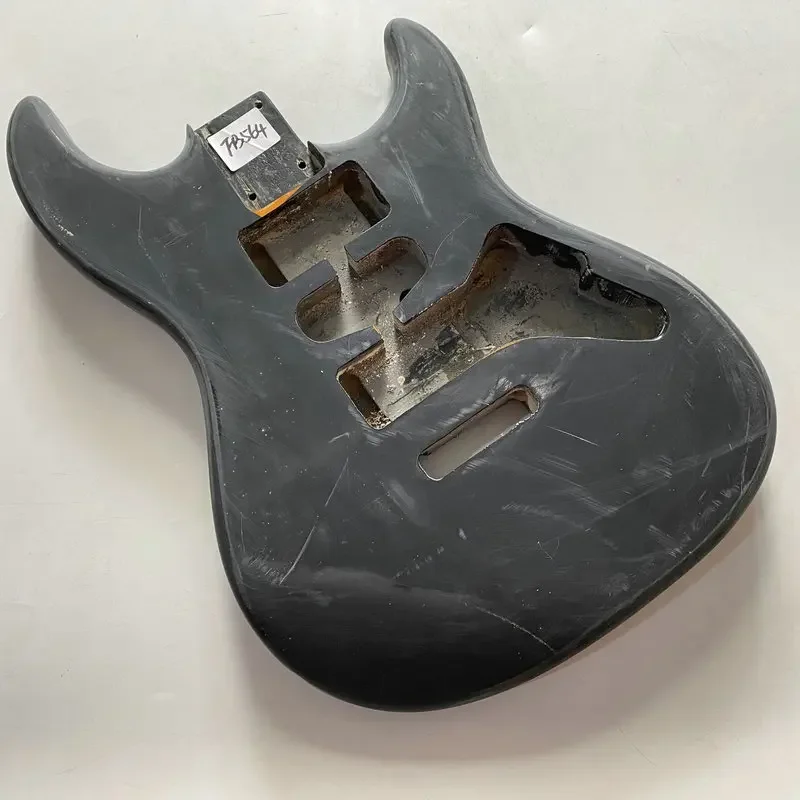

FB564 ST Model Black Color Electric Guitar Body 6 Strings HSH Pickups Tremolo Bridges for DIY Replace Surface Dirty