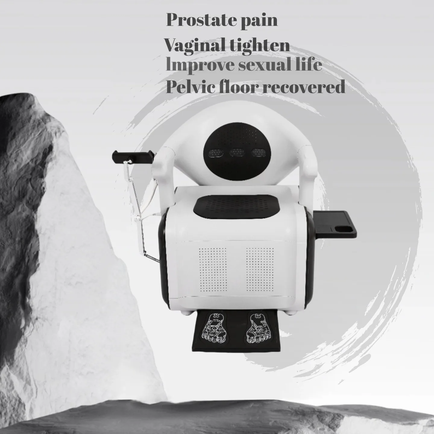 

Postpartum EMS Pelvic Floor Repair Chair Incontinence Muscle Recovery Happy Chair for Women's Health And Fitness