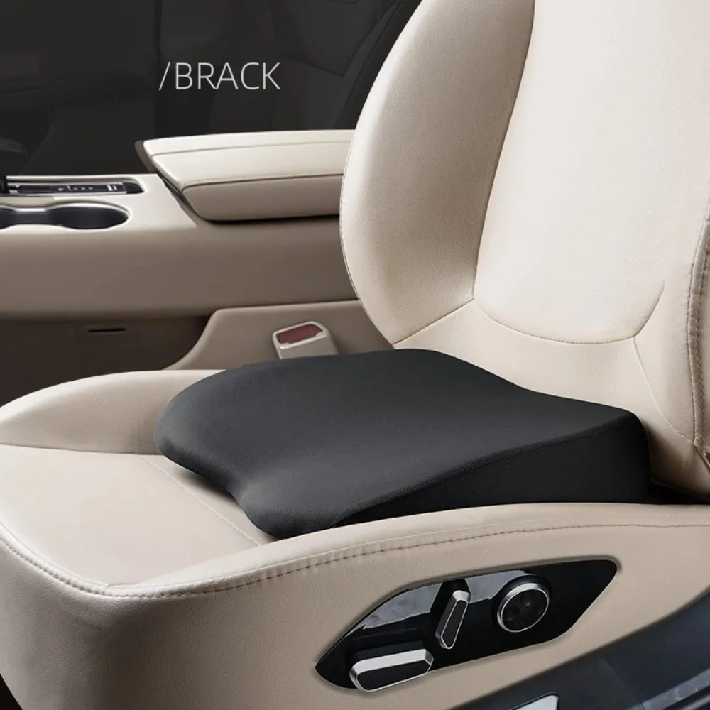 

Комфортные автомобильные подушки на клине 2 в 1, мягкая пена с эффектом памяти, утолщенная поясничная поддержка, портативный эргономичный дизайн, усилитель сиденья для автомобиля, грузовика