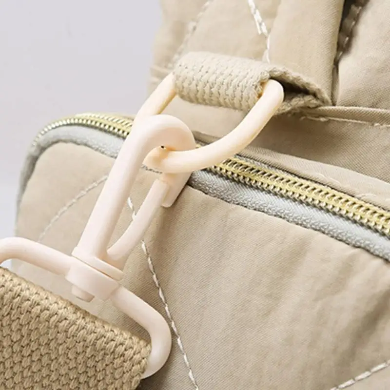 97BE حقيبة حفاضات مقاومة للاهتراء حقيبة يد سعة كبيرة أمي حقيبة سفر حقيبة للنساء حقائب كتف على ظهره