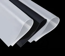 1PC Silicone Rubber Sheet Plate Mat High Temperature Resistant Clear Gasket Transparent Thick 0.5 1 2 3 4 5mm