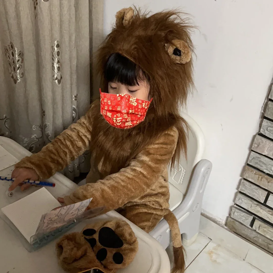 Adult Kids Lion King Costume Animal Halloween Carnival Party Furry Cosplay Costume Baby Child Fancy Movie gioco di ruolo tuta