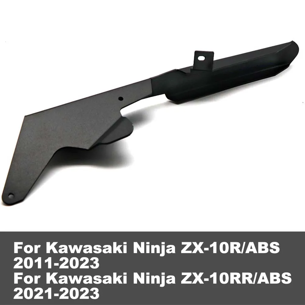 

Motorcycle modification Accessories Rear Chain Cover Protective Guard Trim Panel Fits For Kawasaki Ninja ZX-10R ZX-10RR ABS