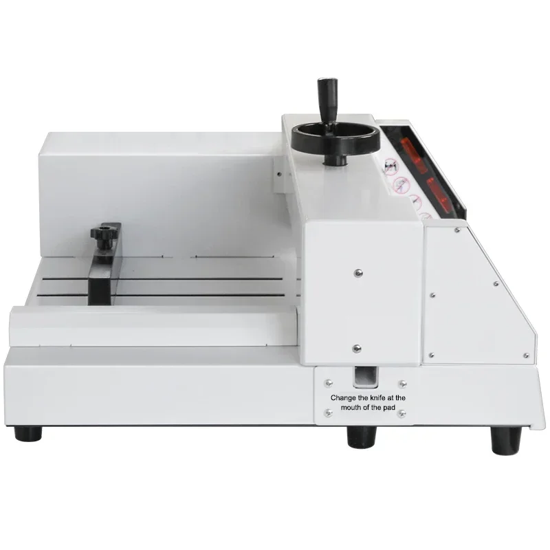 220v Electric QZ320 Desktop Electric Paper Cutter Automatic Paper Cutter Heavy Paper Cutter Document Tender