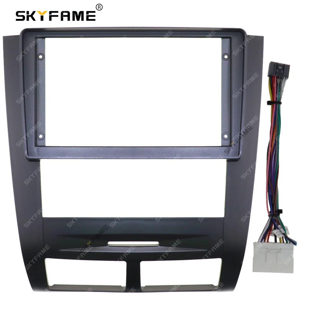 

Skyfame Car Frame Fascia Adapter Canbus Box Decoder Android Radio Dash Fitting Panel Kit For SsangYong Rexton