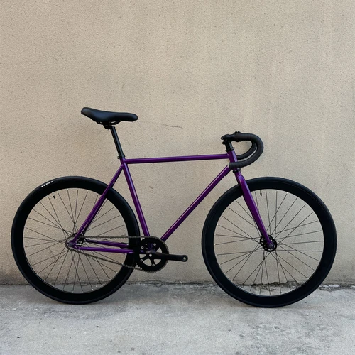강철 프레임이 있는 고정 기어 자전거, 700C 알루미늄 합금 바퀴, 단일 속도 Fixie 통근 자전거, 맞춤형 