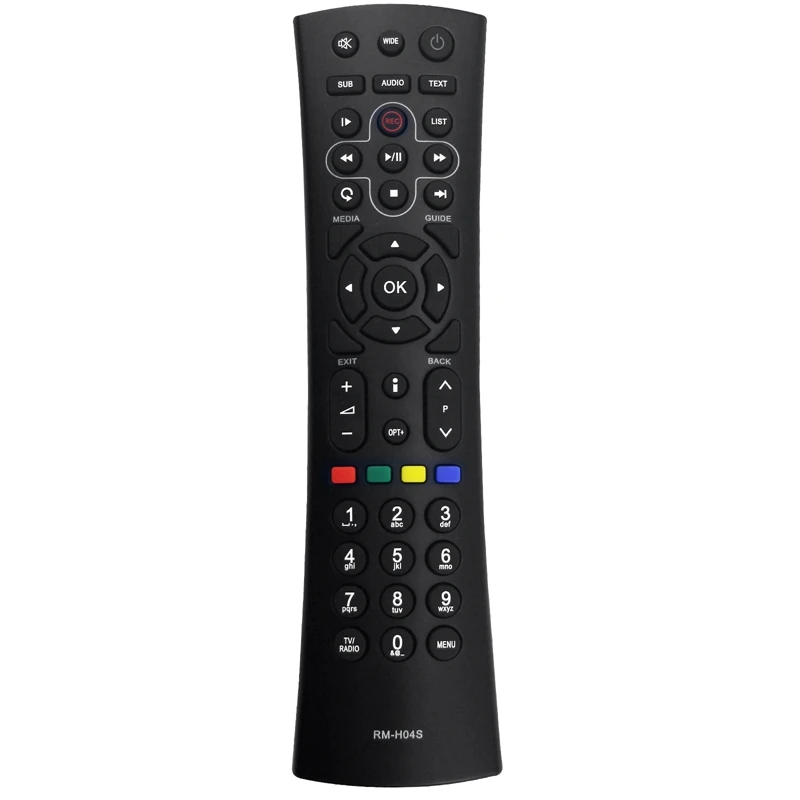 Mando a distancia RM-H04S de repuesto para HUMAX, HD Nano, HDTV Box, modelo RM H04S, color negro duradero