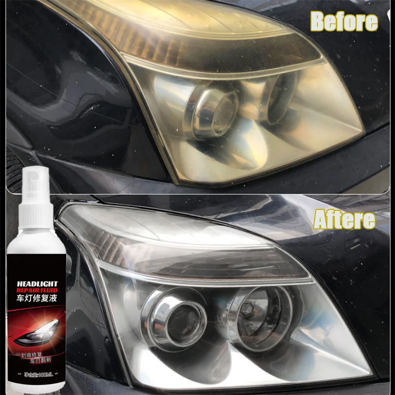 

Жидкость для ремонта автомобильных фар, средство для ремонта передних фар, лосьон для очистки и ремонта пожелтения