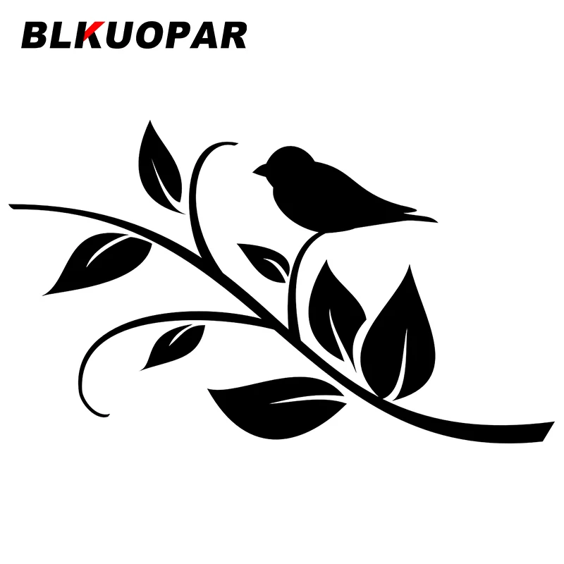 BLKUOPAR for Flower Car Stickers Sunscreen Fashionable Decals Scratch-Proof Cute Refrigerator Luggage Decor Vinyl Car Wrap