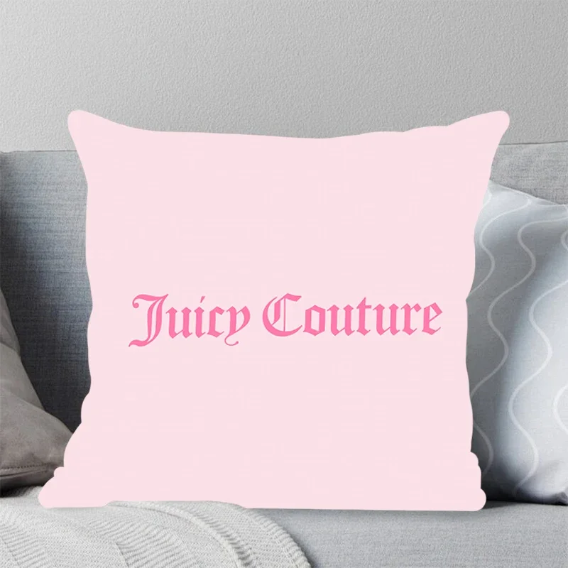 Square Pillow Bedroom Sofa Leisure Comfortable Two-sided Pillow Living Room Juicy Couture Pillowcase Fashion Brand Home Decor