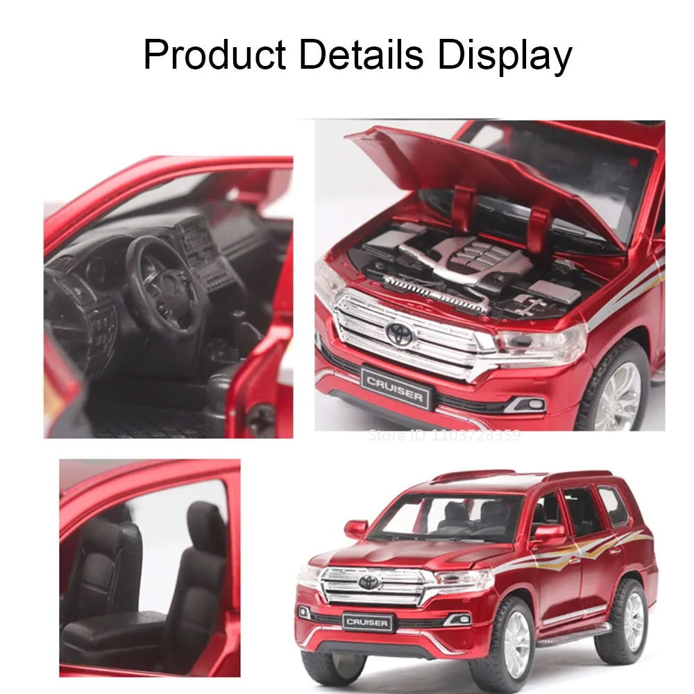 1:32 Bilancia Crown Croiser Giocattolo Modello di Auto In Lega Pressofusa Suono Luce Porte Aperte Tirare Indietro Collezione di Gomma Pneumatici per I Regali Del Bambino