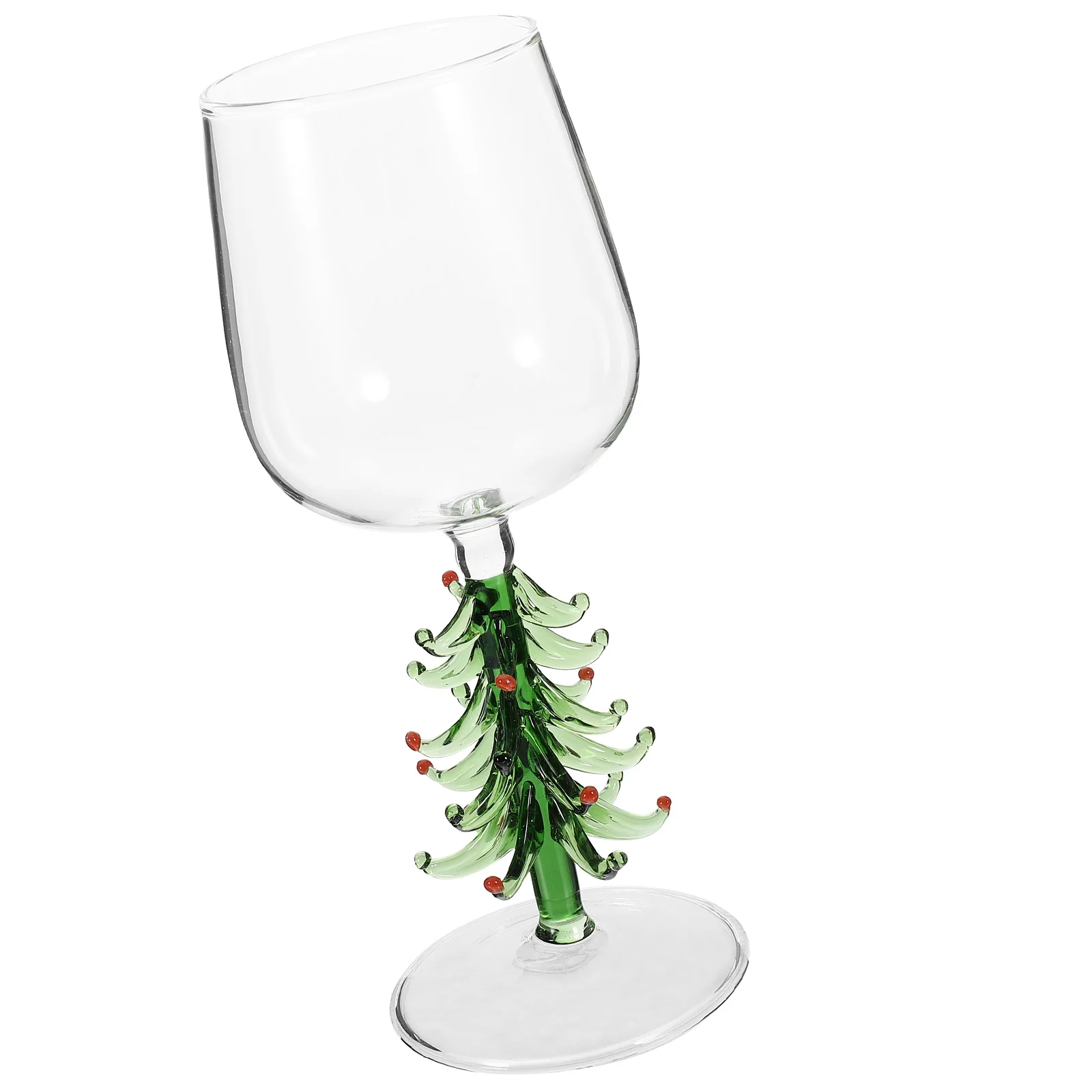 Tree Shaped Cocktail Glass Convenient Home Accessory Decorative Cup Goblet Christmas Household