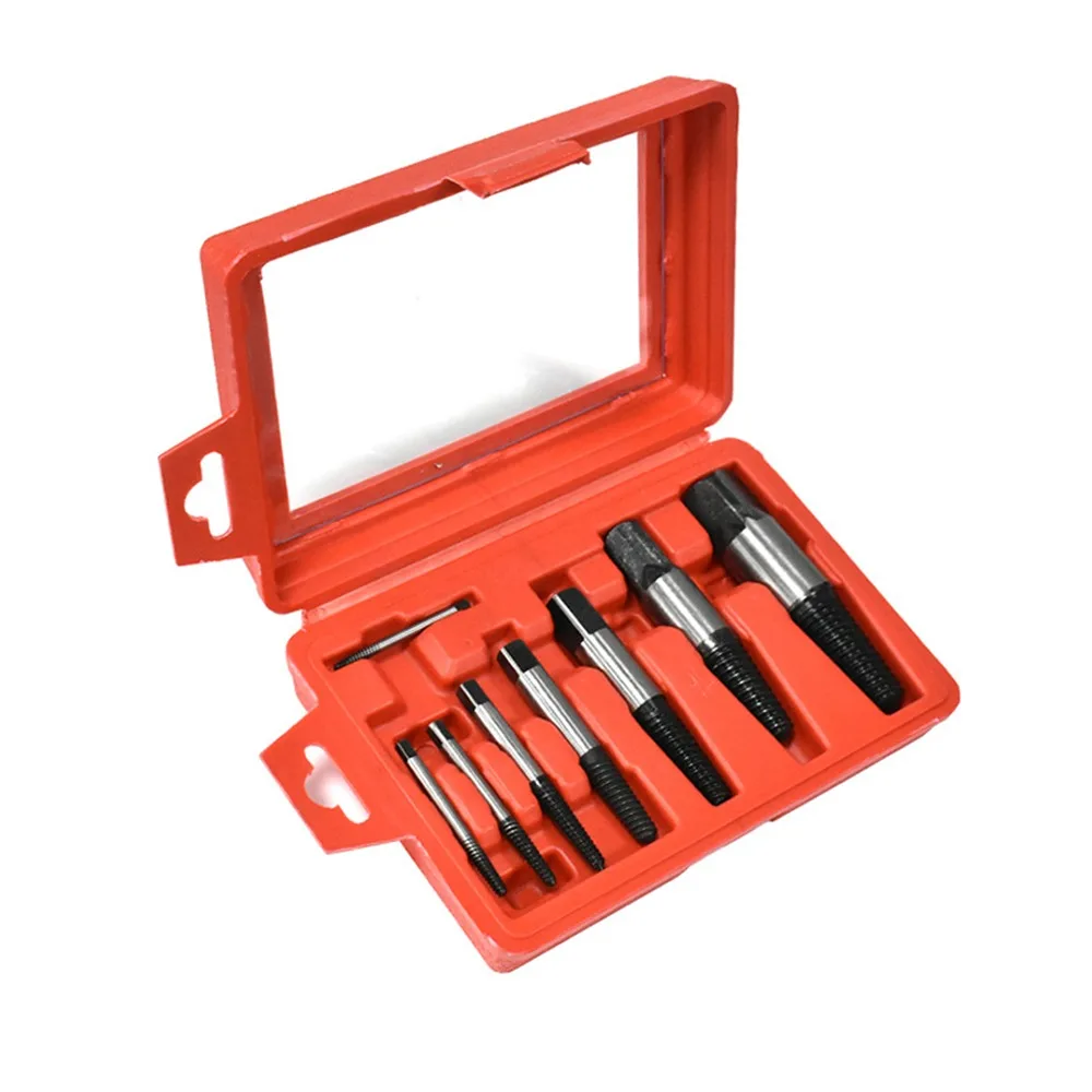 

8Pcs/Set Screw Extractors Drill Bit Easily Take Out Durable Broken Screw Extractor Multipurpose High Quality