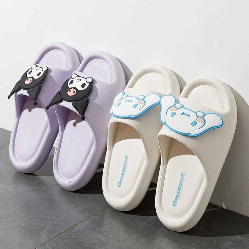 

MINISO Sanrio Youngsters & Adults Cartoon Slippers Cute, Sweet EVA Home Shoes Non-Slip Sole for Indoor Comfort
