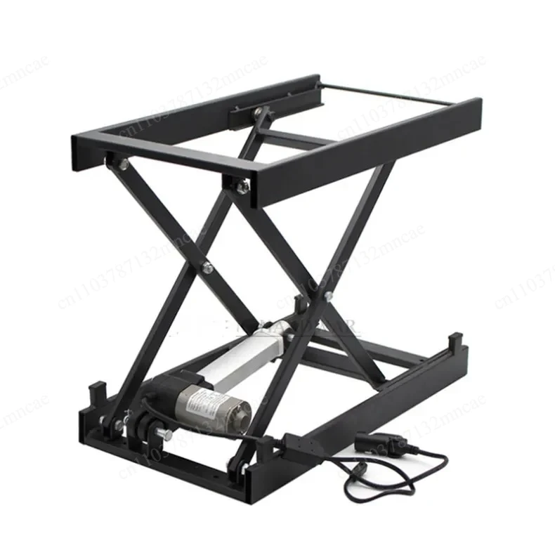 24V Lifting Hardware Folding Iron Frame Wired Remote Control Foldable NEW Electric Electric Lifting Coffee Table Dining Table