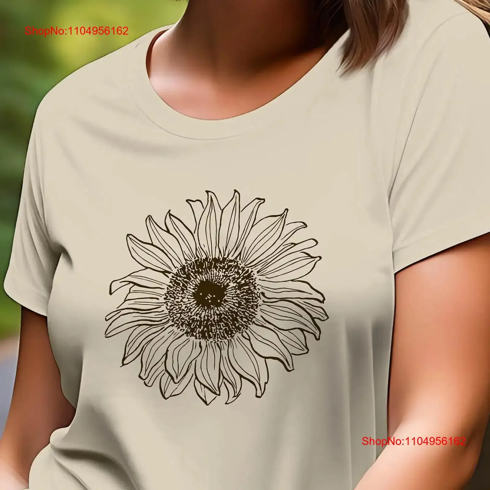 T Shirt Sonnenblume…