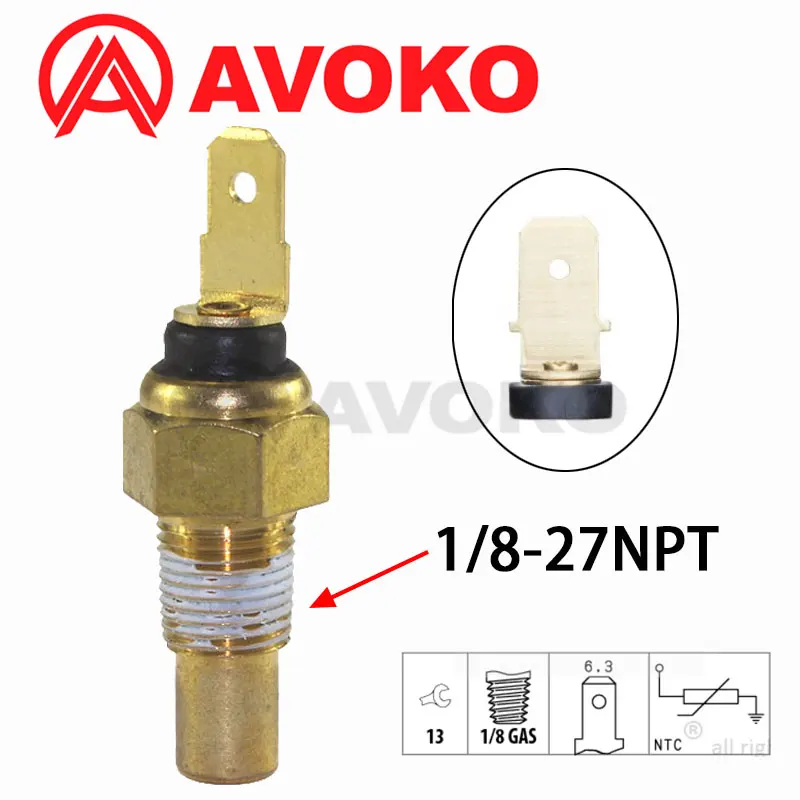 

Coolant Temp NTC Sensor For Mitsubishi Colt 1.3 12V Eclipse 2.0 i 16V Pajero 3.5 V6 24V Galant 2.0 V6-24 Lancer 1.6 16V MD091056