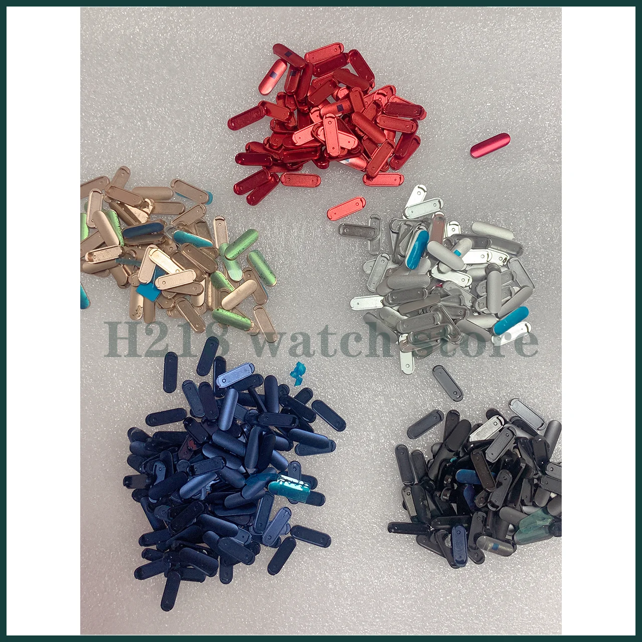 Power On Off Button Key Replacement Parts Apple Watch Series4 5 6 7 8 SE Grey Silver Gold Red Blue Green