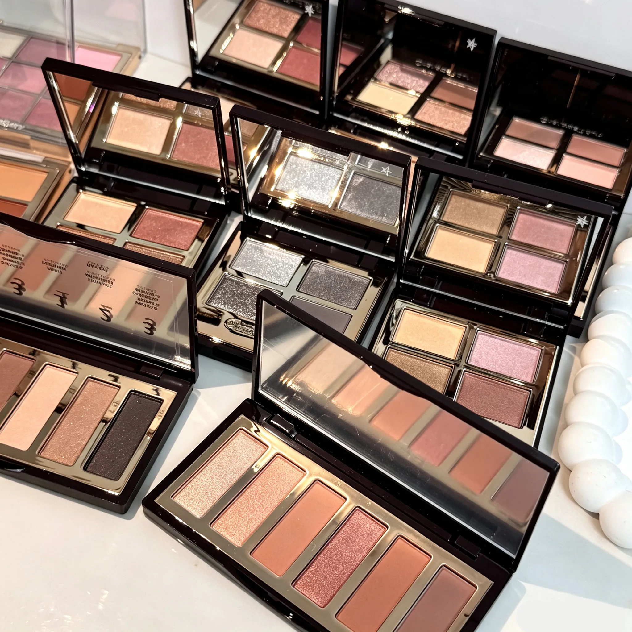 Hot CT Makeup Set 4-Color Eyeshadow Palette Pillow Talk Nature Easy To Color Makeup Sensual Sunset 9-Color Eye Shadow Cosmetics
