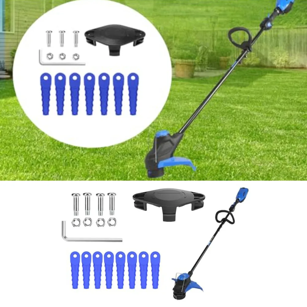 Replacement Cutting for kit for KST-120X 120X-06 Grass for trimmers 8 Nylon Tools 4 Screws 1 Holder 1 Wrench Total 13 Pieces