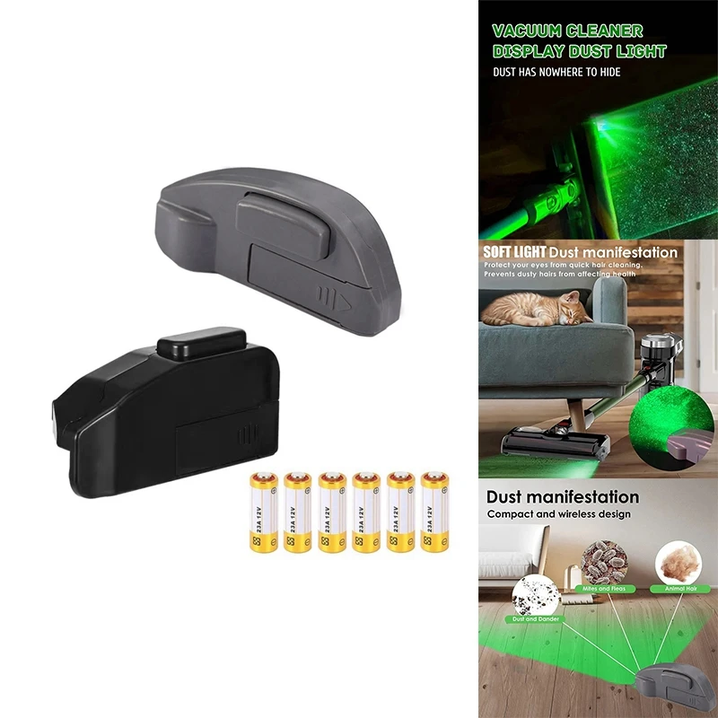 

2Pack Vacuum Cleaner Dust Display LED Lamp Clean Up Dust, Pet Hair Vacuum Cleaner Replacement C
