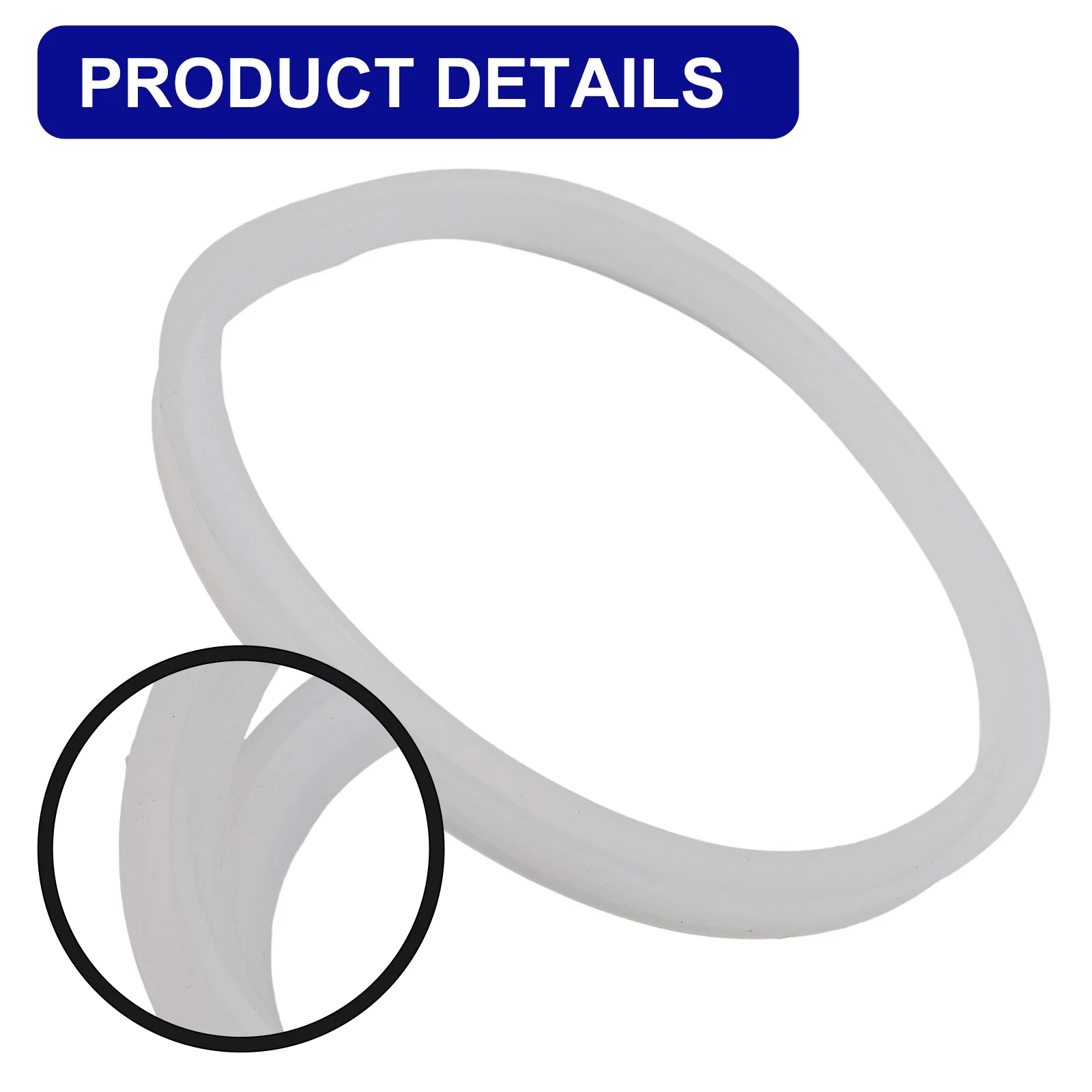 Silicone Sealing Ring For 3L 5L 7L Commercial Vertical Sausage Stuffer Hot Dog Filler Machine Replacement Part F'ood Grade