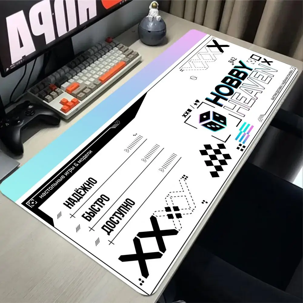 TUF Gaming Mouse Pad Computer Game Accessories Anti-slip Rubber mouse mat Computer Gamer Desk Mat Stitched Edge XXL Mousepad