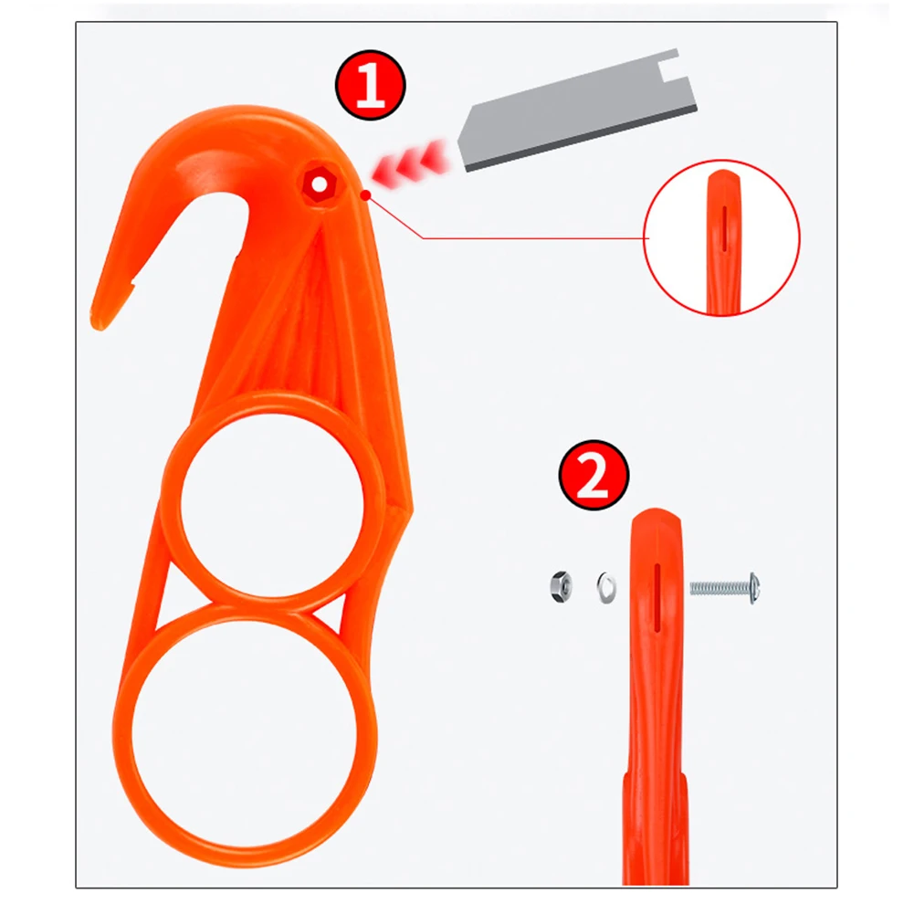 سكين بطن السمك، أداة صيد صغيرة محمولة متعددة الوظائف، أدوات سهلة الاستخدام #1