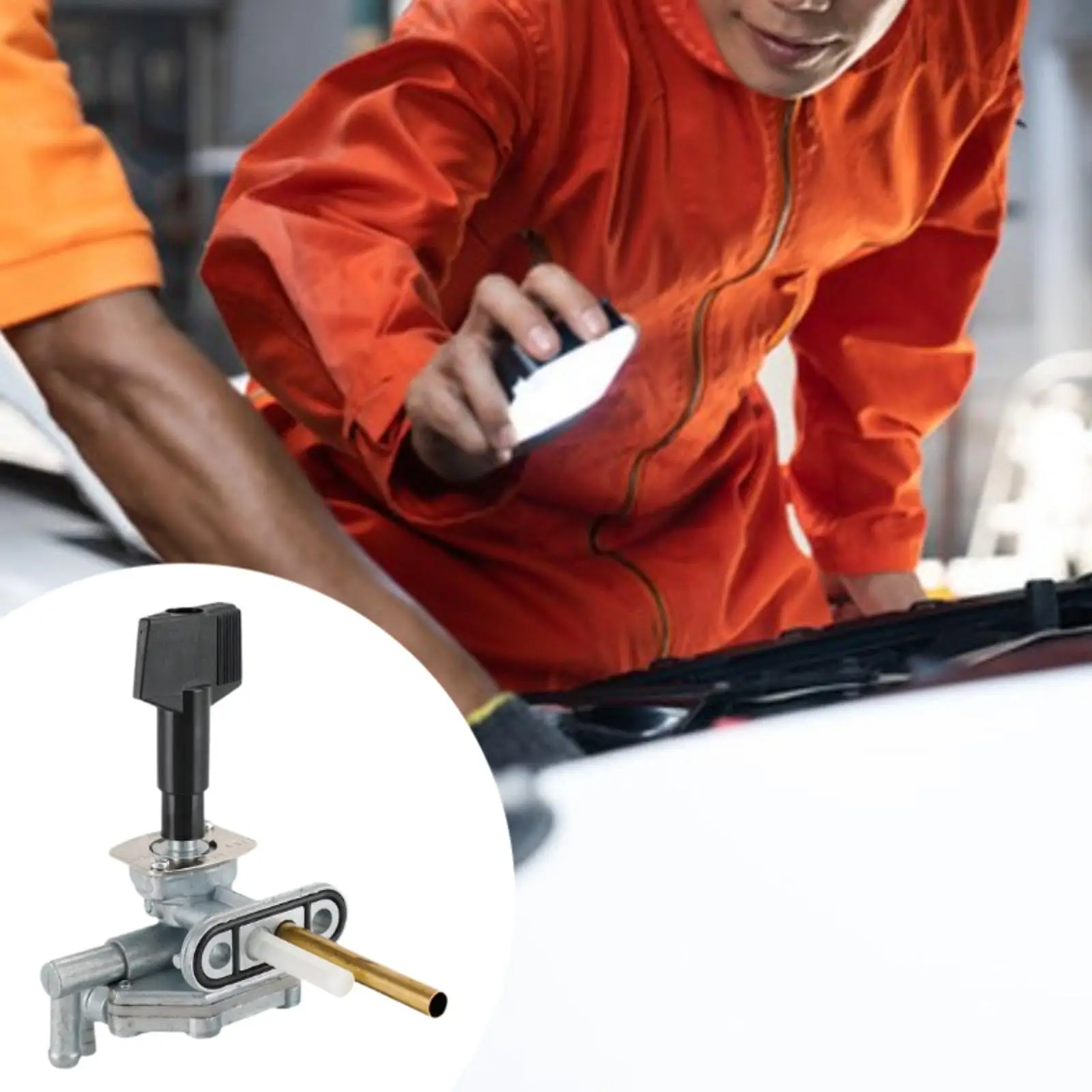 Fuel Petcock Valve Switch Professional 44300-26E00, 44300-26E01 Easy Installation Repair Part Replacing L for Gsf1200