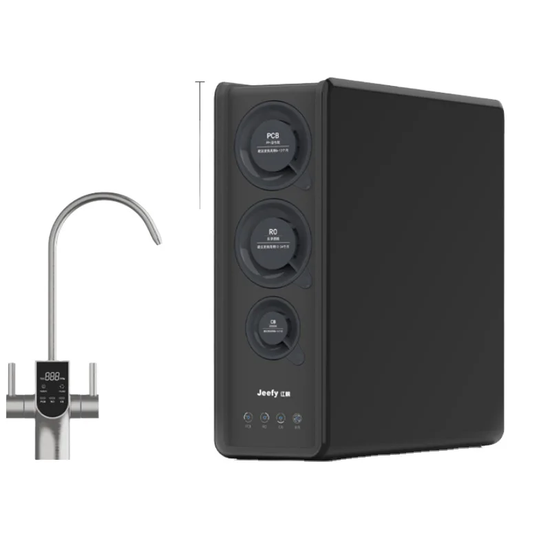 

800GPD 1000GPD Direct Flow Water Filter System Under Sink Water Purifier with Alkaline Mineralization