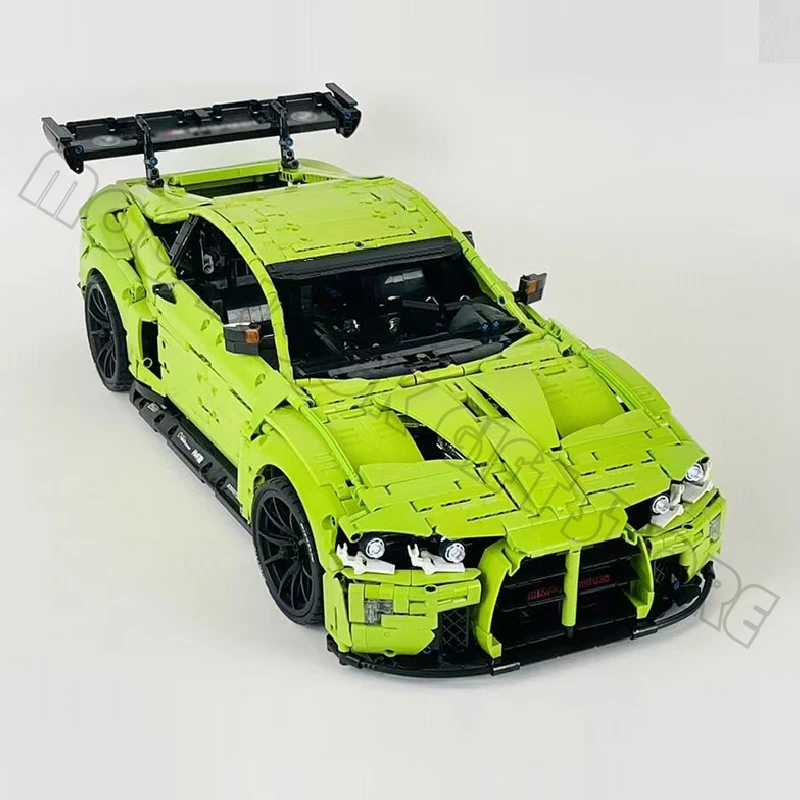 BUILDMOC High-Tech Speed Power Champions M4 Racing Car Model JD040 Track GT Hypercar Building Block Brick Children Toys Gifts