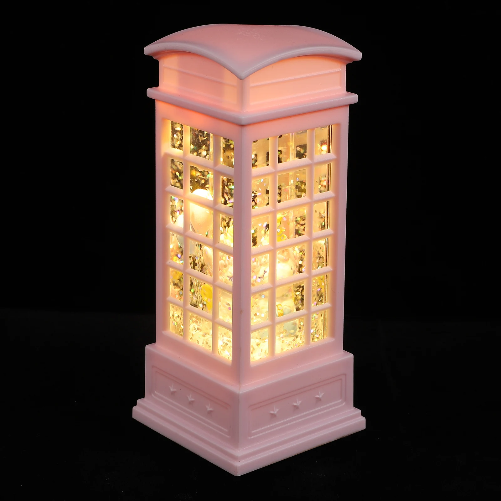 

Crystal Lamp Decor Resin Night Light Pink Balloon Modern Table Lamps Bedroom Home Gifts Creative Ornament Desk Bedside Lighting