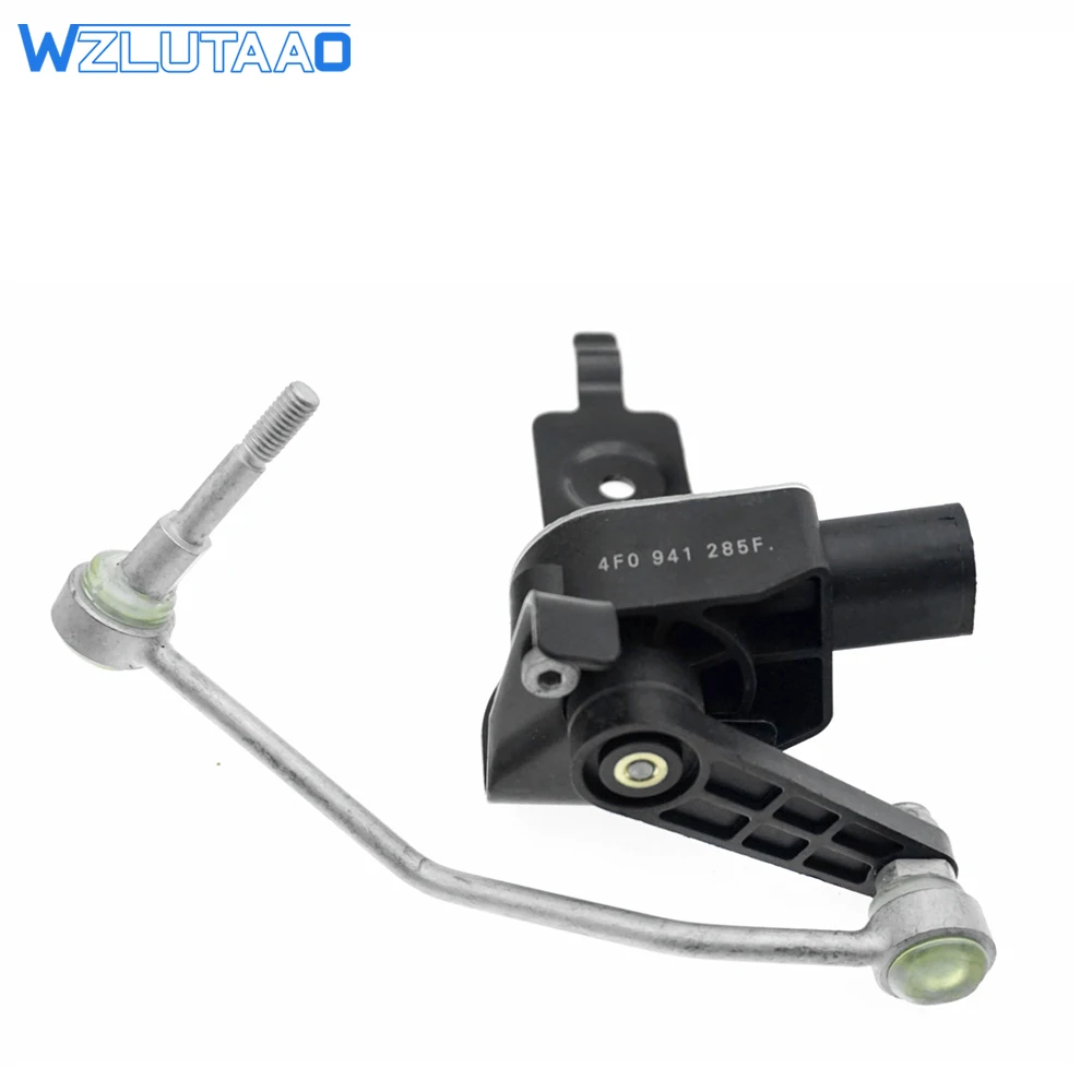 4F0941285F Front Left Headlight Level Sensor & Connection rod For Audi A6 C6 2005-2011 A6 C6 Avant 2005-2011 car accessories