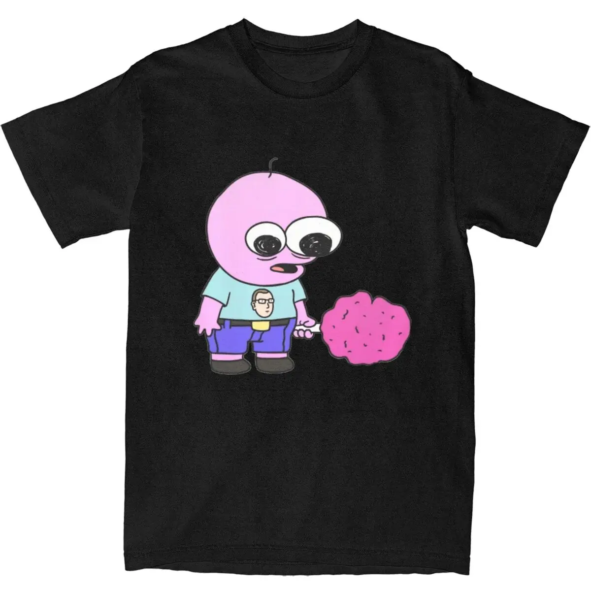 

Pim Reaches Depression T-Shirt Smiling Friends Harajuku T Shirts Short Sleeve Tshirt Summer Cotton O Neck Plus Size 5XL Top Tees