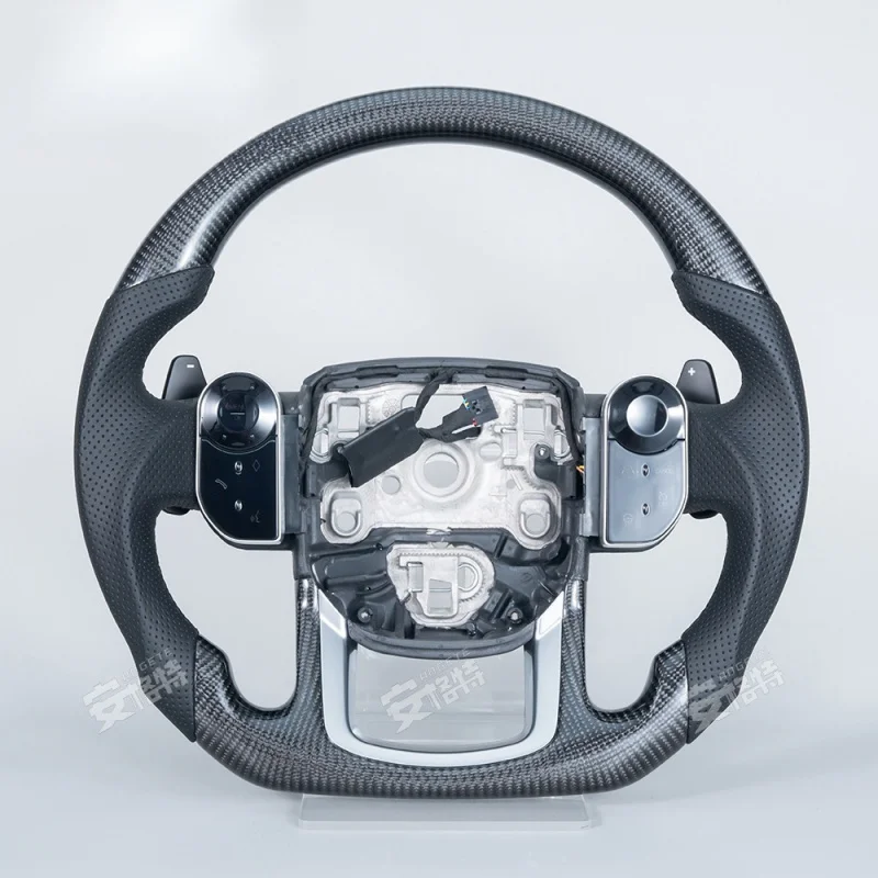 For Land Discovery 4 upgraded Range 2010-2013  touch carbon fiber car steering wheel assembly modification