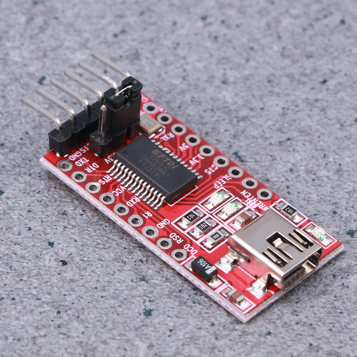 USB to TTL Serial Adapter Module Compatible for Mini Port 33V 55V USB to TTL adapter USB to TTL module