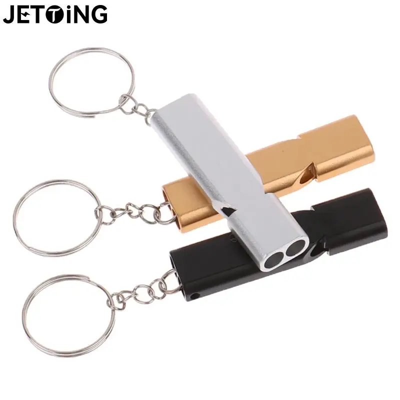 1pc Outdoor Camping Survival Whistle Frequency Whistle Multifunctional Portable EDC Tool SOS Earthquake Emergency Whistle