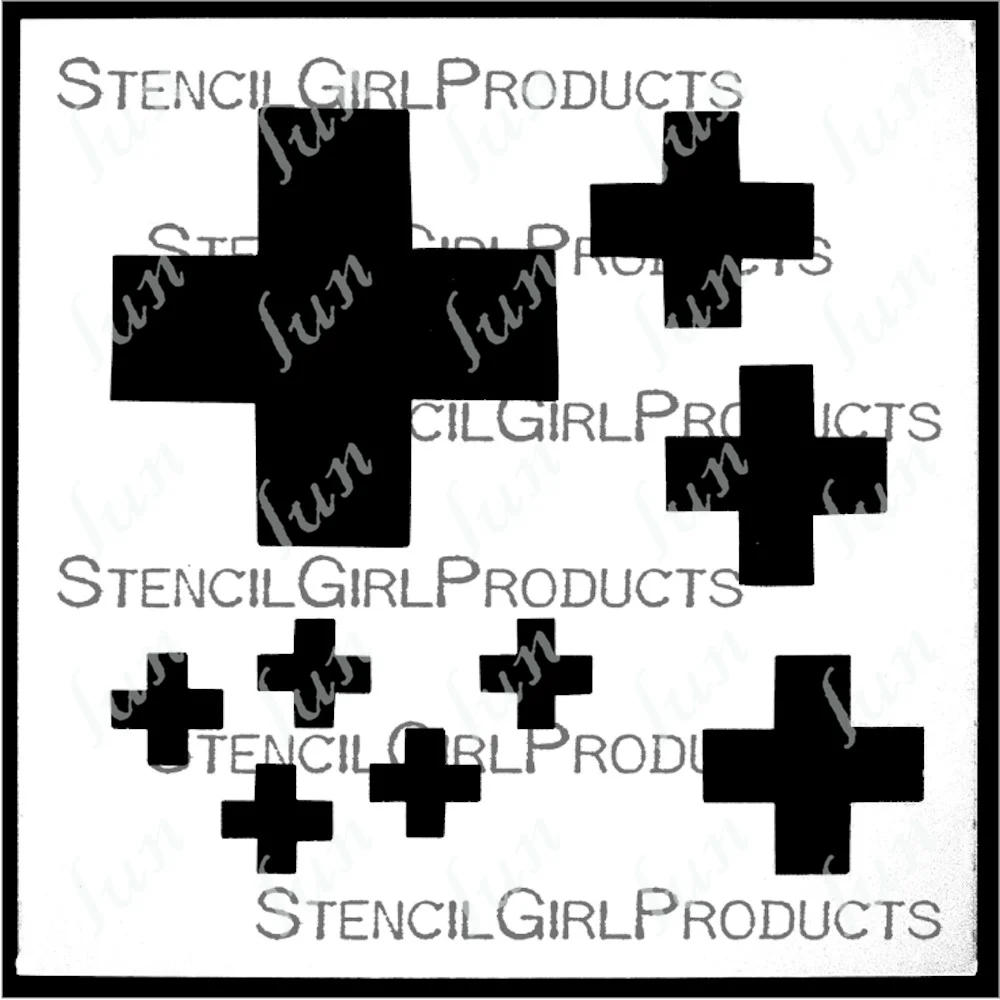 

Dwaring Plus Cross Drawing Stencils Diy Scrapbooking New Make Photo Album Paper Card Embossing Craft Supplies 2023 New Arrival