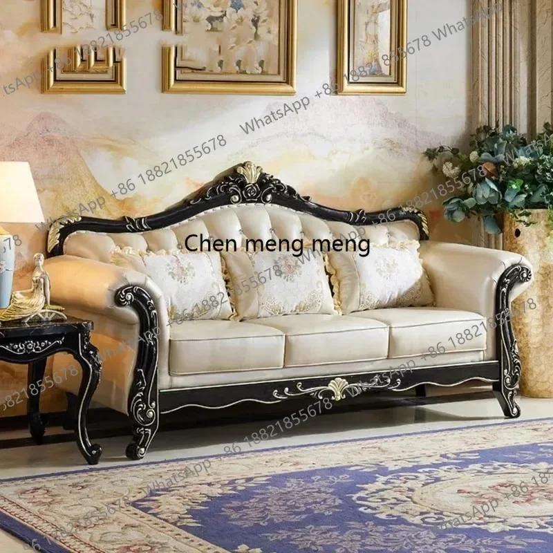M45 Nordic Leather Sofas Arm Chair Designer Modern Lazzy Living Room Sofas Elegant Fancy European Sofy Do Salonu