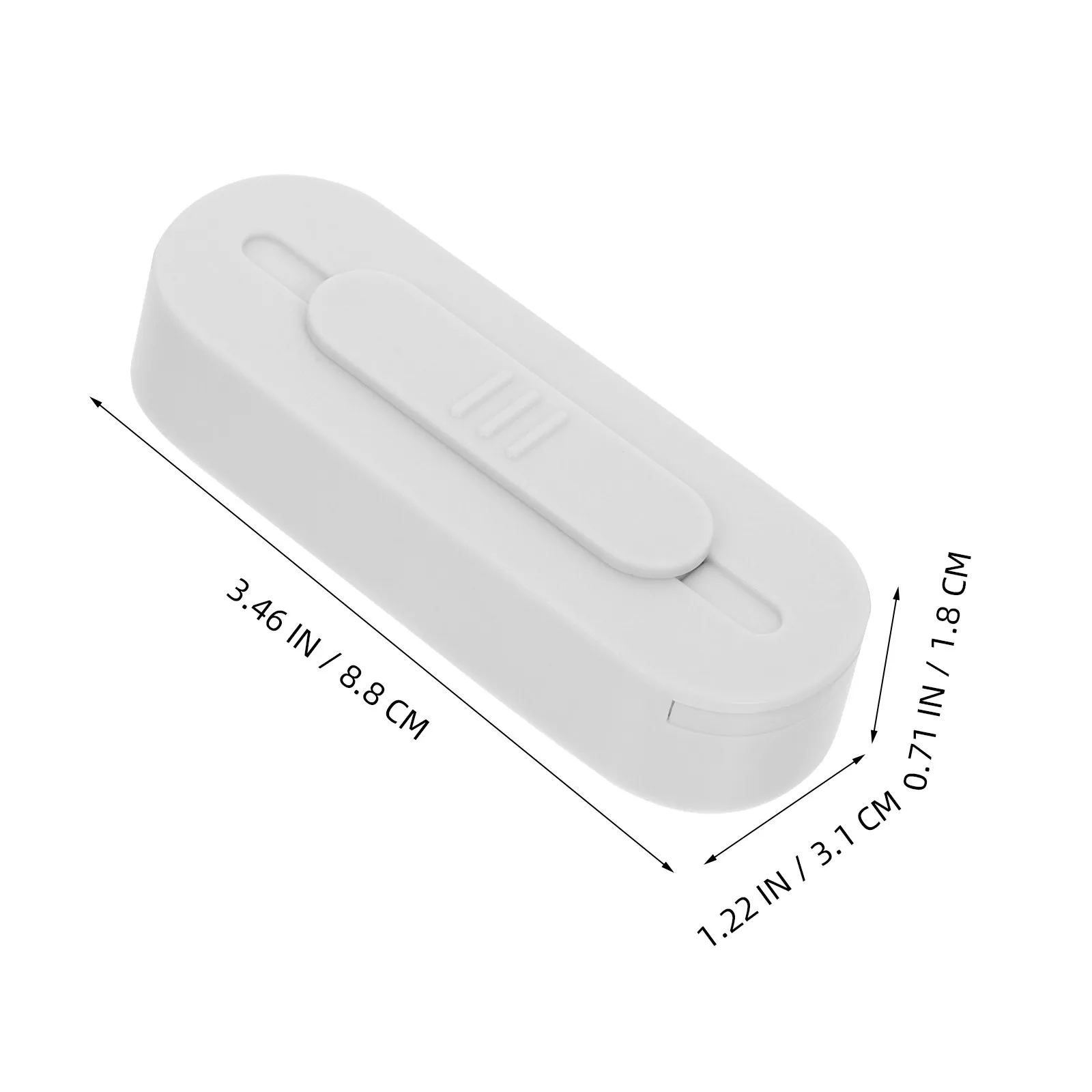 Dental Floss Portable Holder Automatic Toothpick Case Elegant White Dental Flosser Travel Dispenser Container