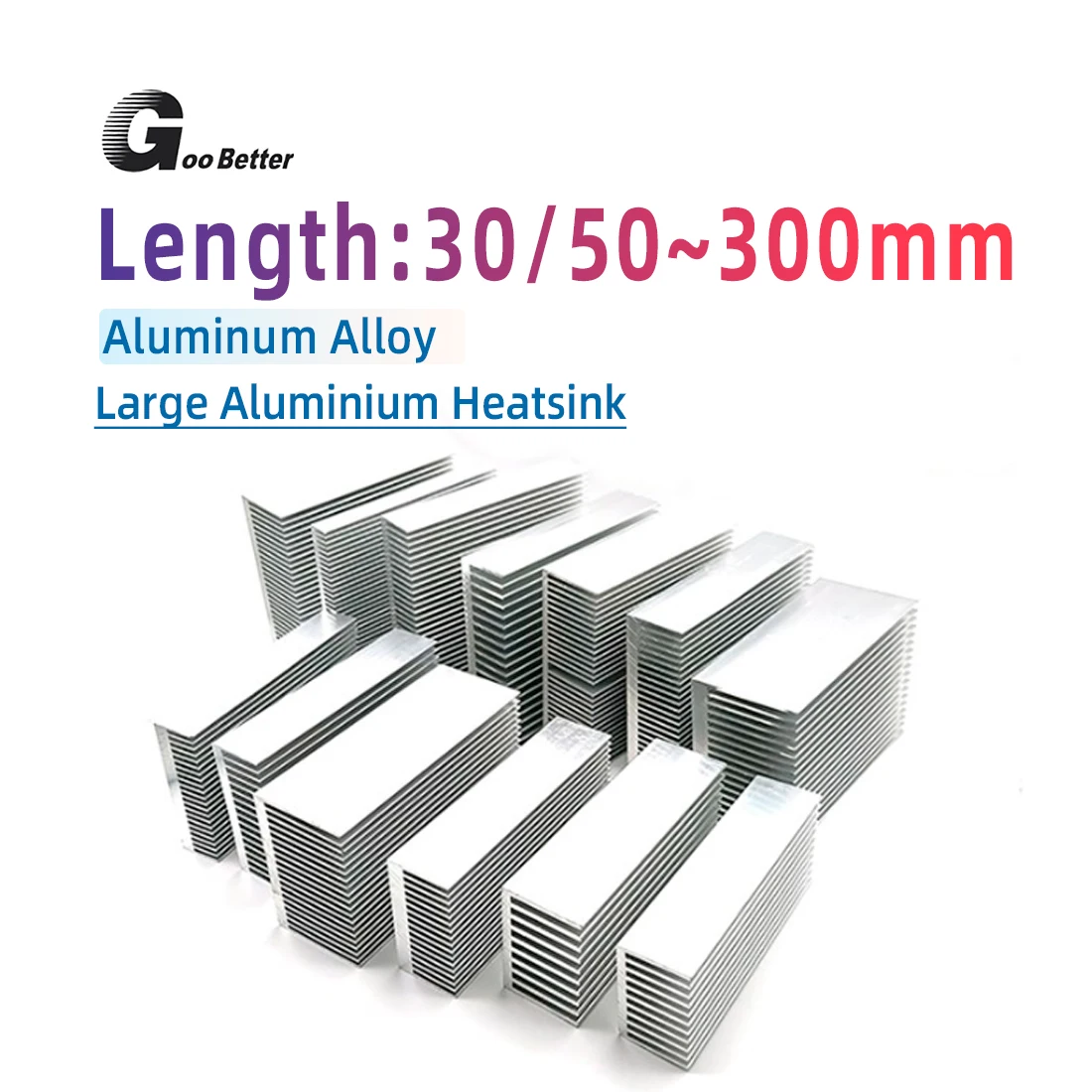 

Large Aluminum Heat Sinks, Grille-Shaped Heat Sinks, Suitable For High-Power Led, Diy, Electronics, Amplifier And Audio Projects