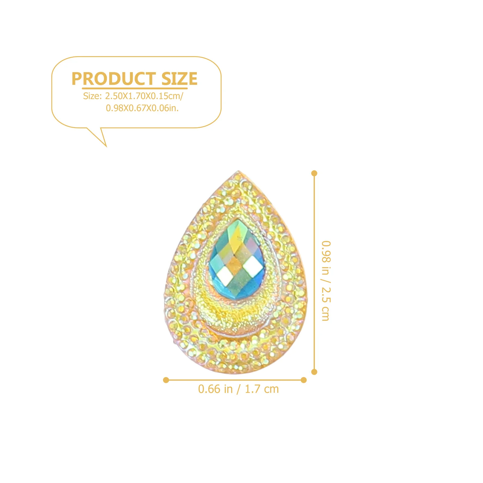 

1 set Water Droplets Resin Patches Diy Rhinestones For Clothing Shoes Bags Phone Cases Headdress Scrapbook Wedding Craft Supply