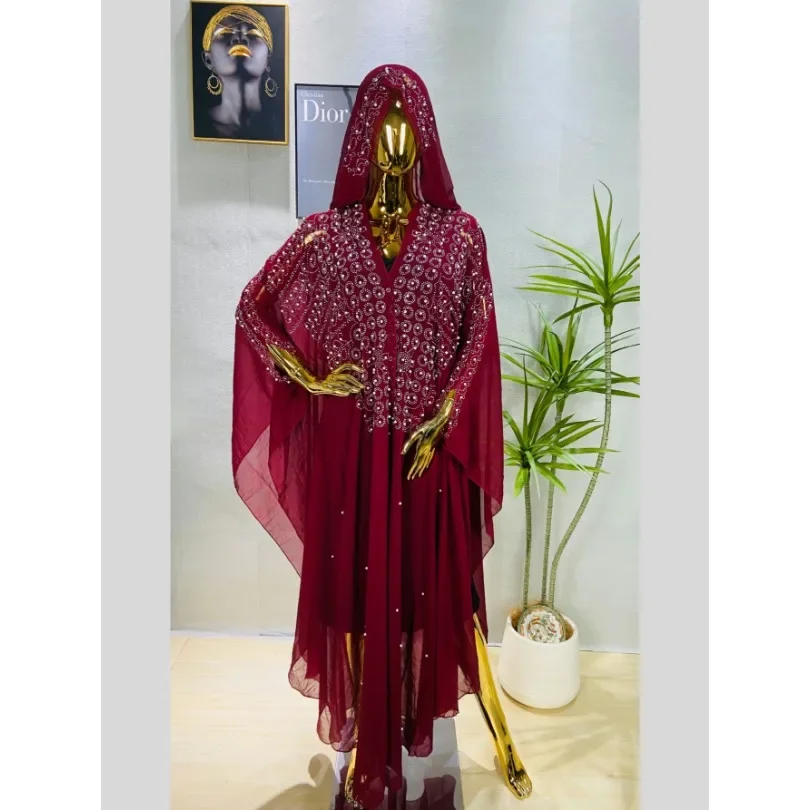 

African women's dress African dress sequins high quality top fashion African women's dress A coatcustomized