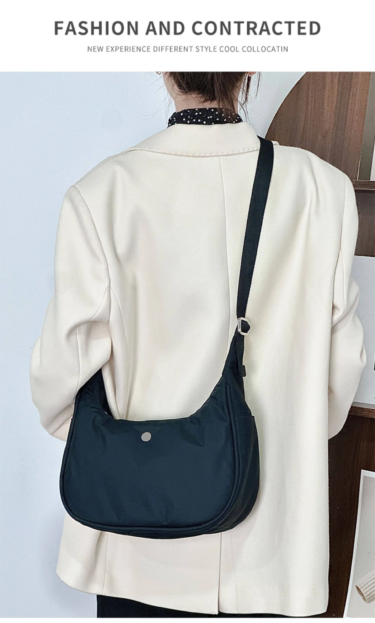 Bag Canvas Shoulder Strap Durable Fashion Buckle Not Easy To Fade Bag Strap Modification Bag Accessories