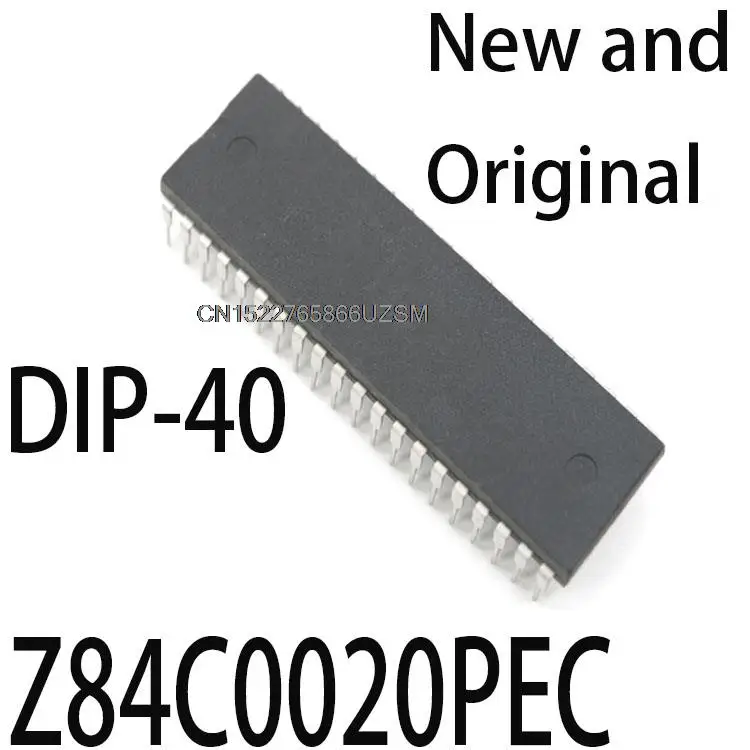 2PCS New and Original  DIP-40 Z84C0020 DIP Z84C0020P DIP 84C0020  Z84C0020PEC