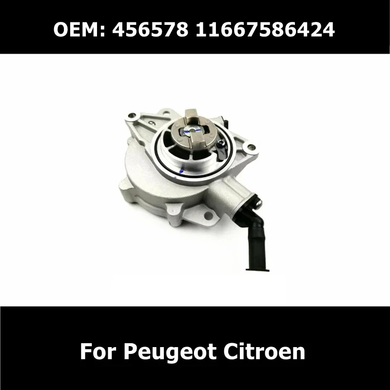 

456583 11667586424 701366060 456578 Engine Brake Vacuum Pump Air Pump for Peugeot 3008 308CC 508 Citroen C4L 1.6T